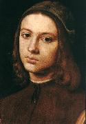 PERUGINO, Pietro Portrait of a Young Man (detail) af china oil painting reproduction